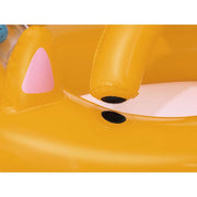 Bestway Σωσίβιο Swimtrainer με Μήκος 94εκ. και Σκίαστρο Μπεζ Βαρκάκι